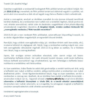 Illustration for article titled Hoffmann karácsonykor is dolgoztatja a tanárokat?